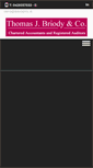 Mobile Screenshot of briodys.ie